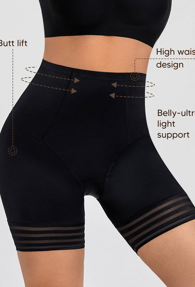 MUEE Waist Cincher Shapewear Shorts Body Shaper Shorts Girdles Thigh Slimmer