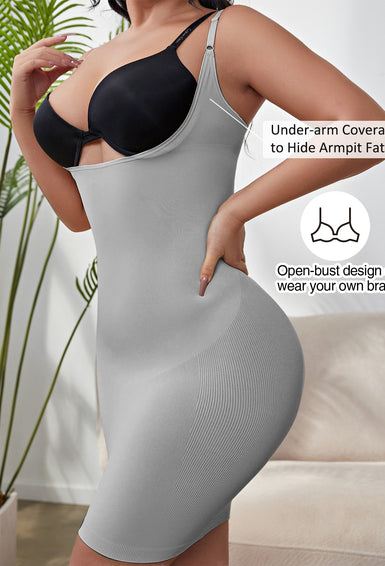 Women's Wear Your Own Bra Shapewear Smooth Full Slip Dress