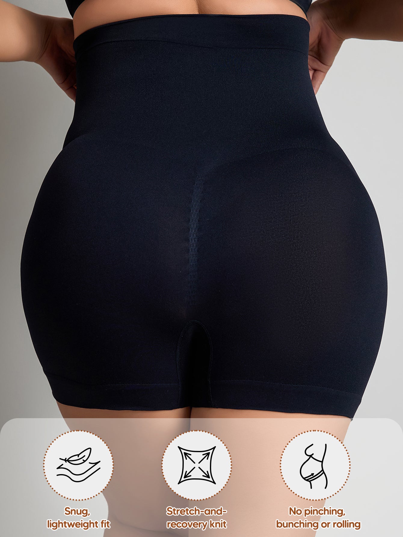 Plus Size Maternity Shapewear, Mid-Thigh Pregnancy Underwear For Dresses