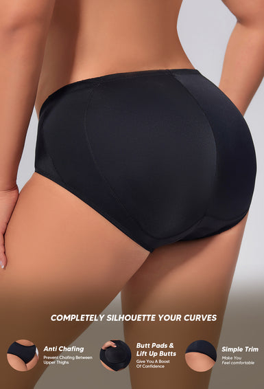 Fake Buttock Briefs Butt Lifter Padded Panties Hip Enhancer Underwear Shapewear