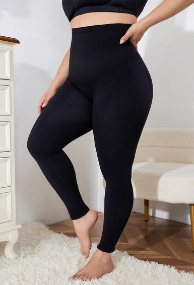 High Waist Trainer Tummy Butt Lifter Body Shaper Plus Shapewear Leggings