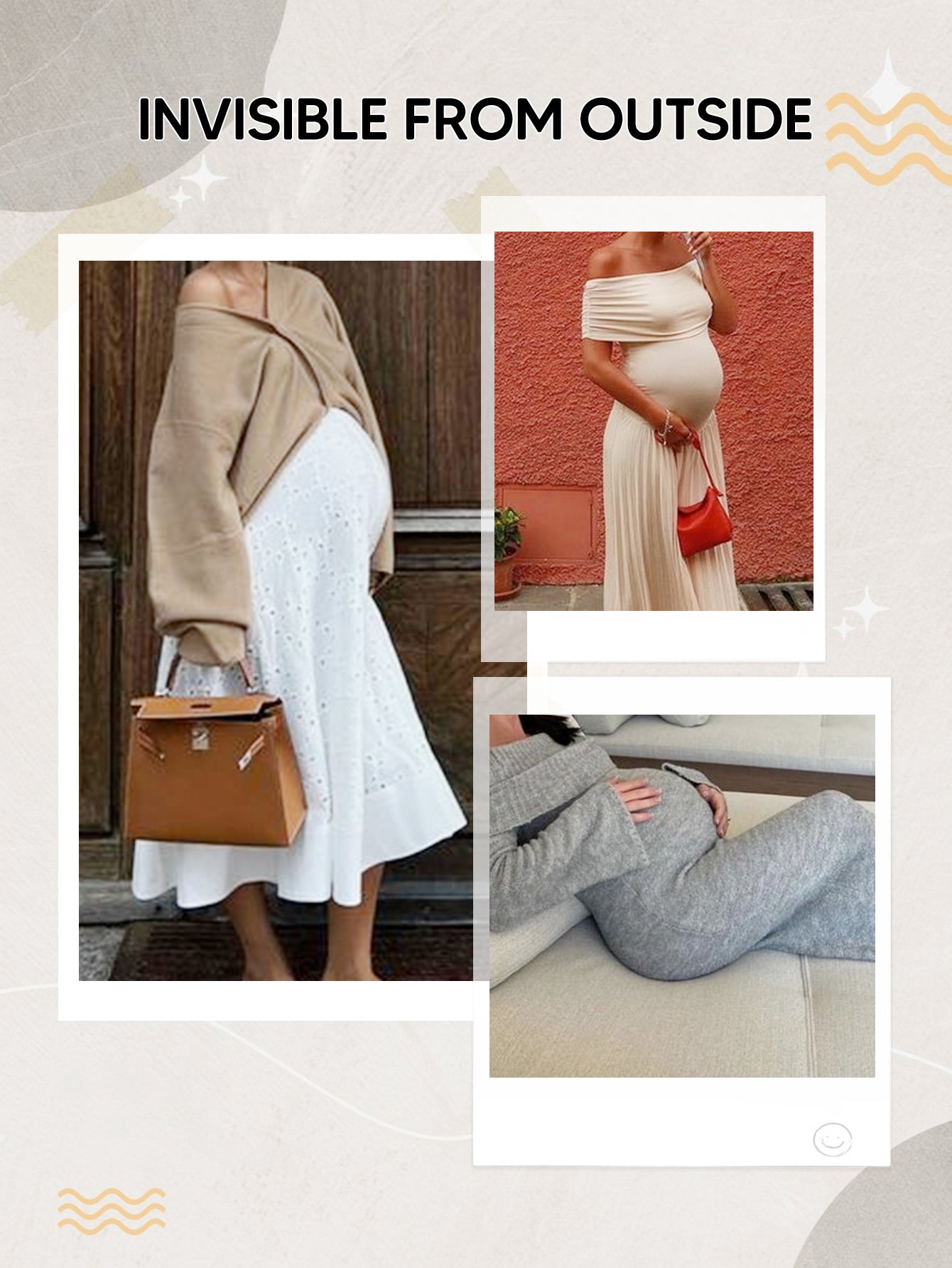 Plus Size Maternity Shapewear, Mid-Thigh Pregnancy Underwear For Dresses