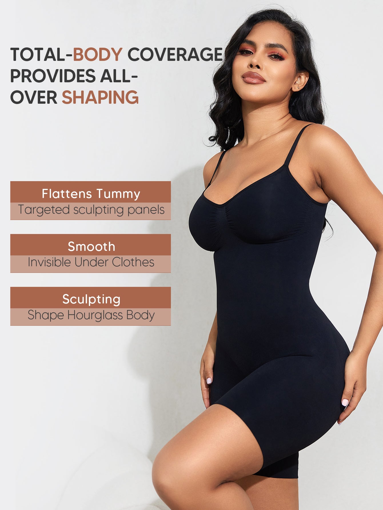 Low Back Shapewear for Women Tummy Control Bodysuit for Wedding Dresses