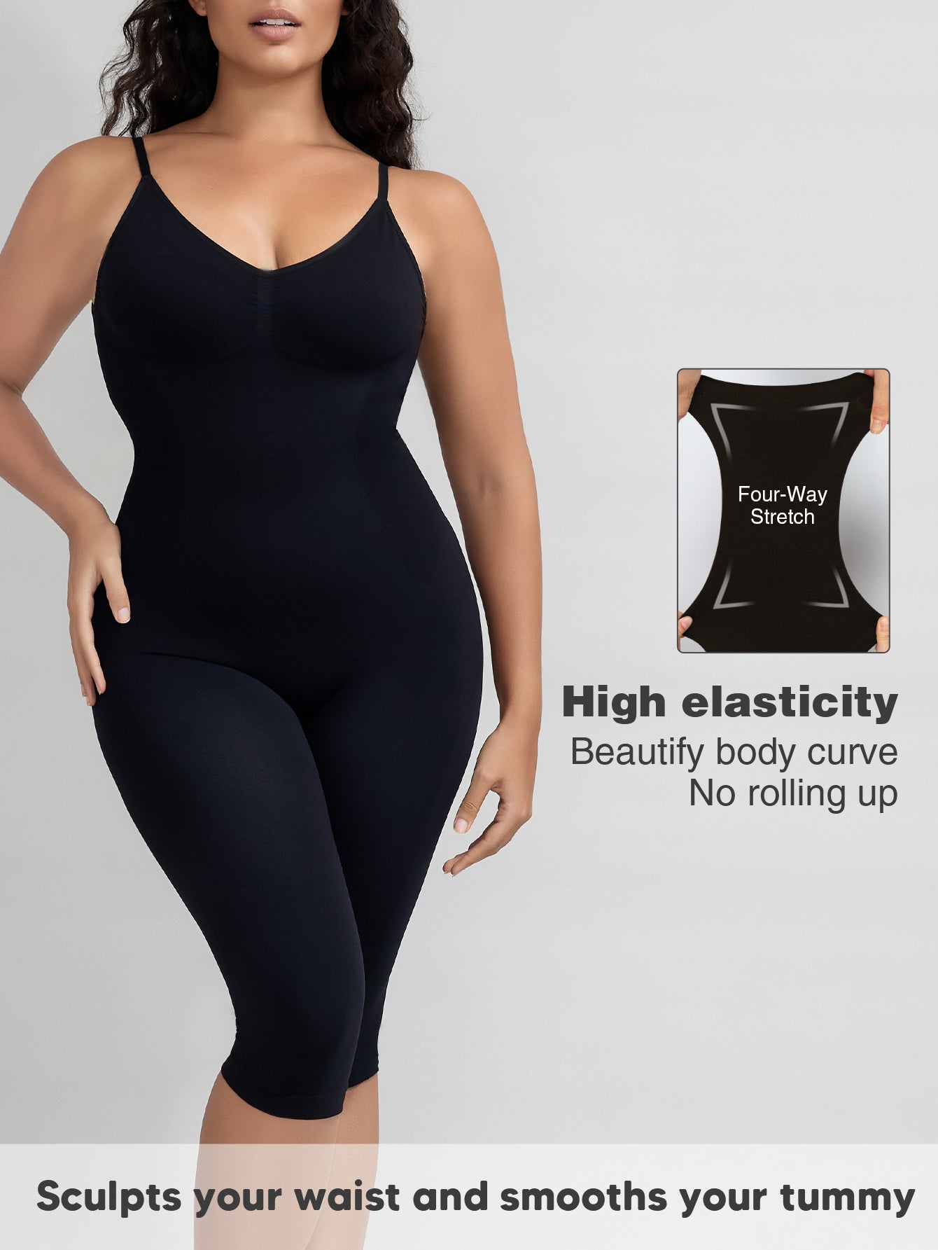 Seamless Backless Shapewear Strapless Bodysuits Women Low Back Body Shaper