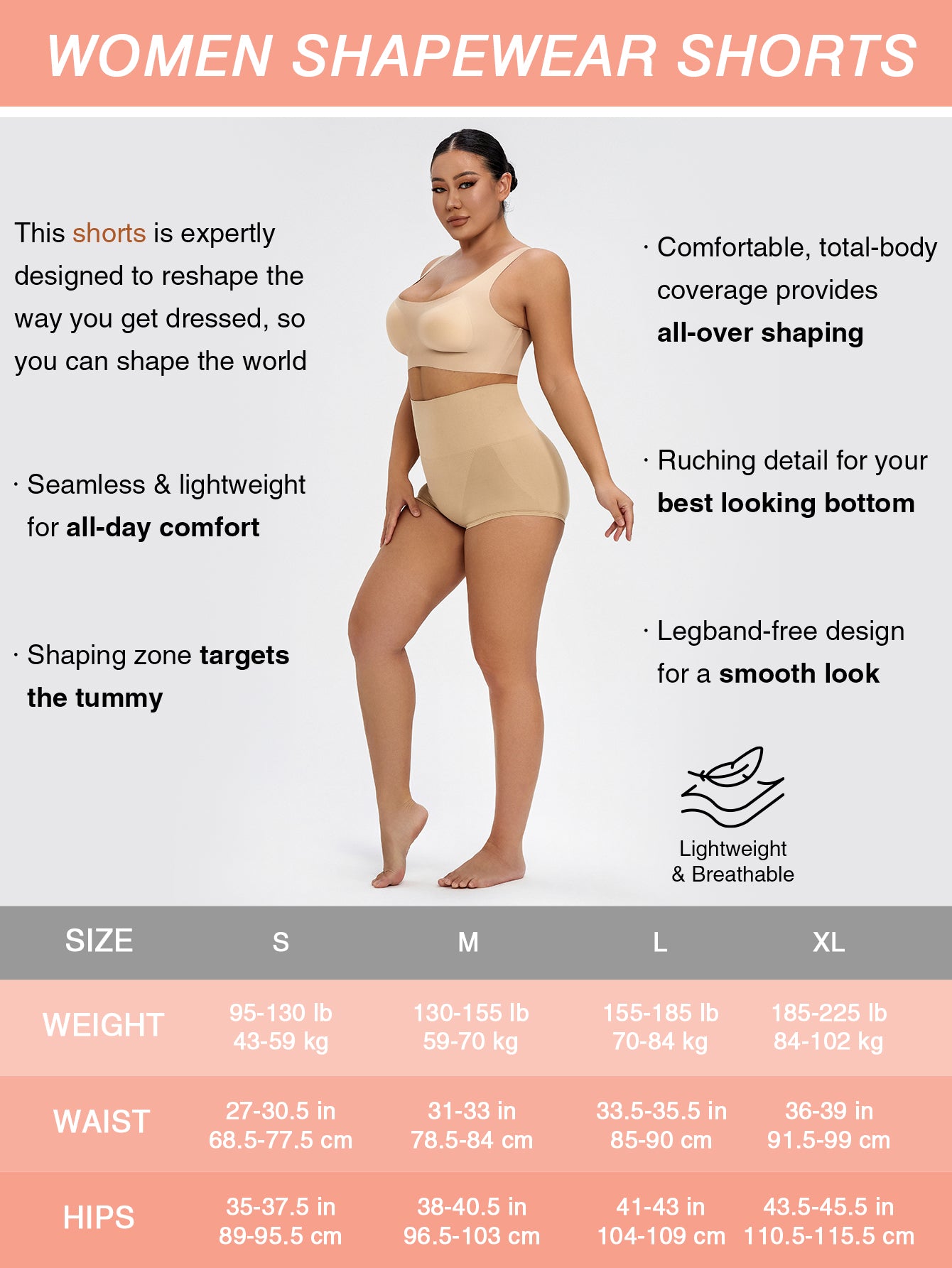 Womens Underwear Tummy Control Underwear Butt Lifting Shorts Shaping Briefs