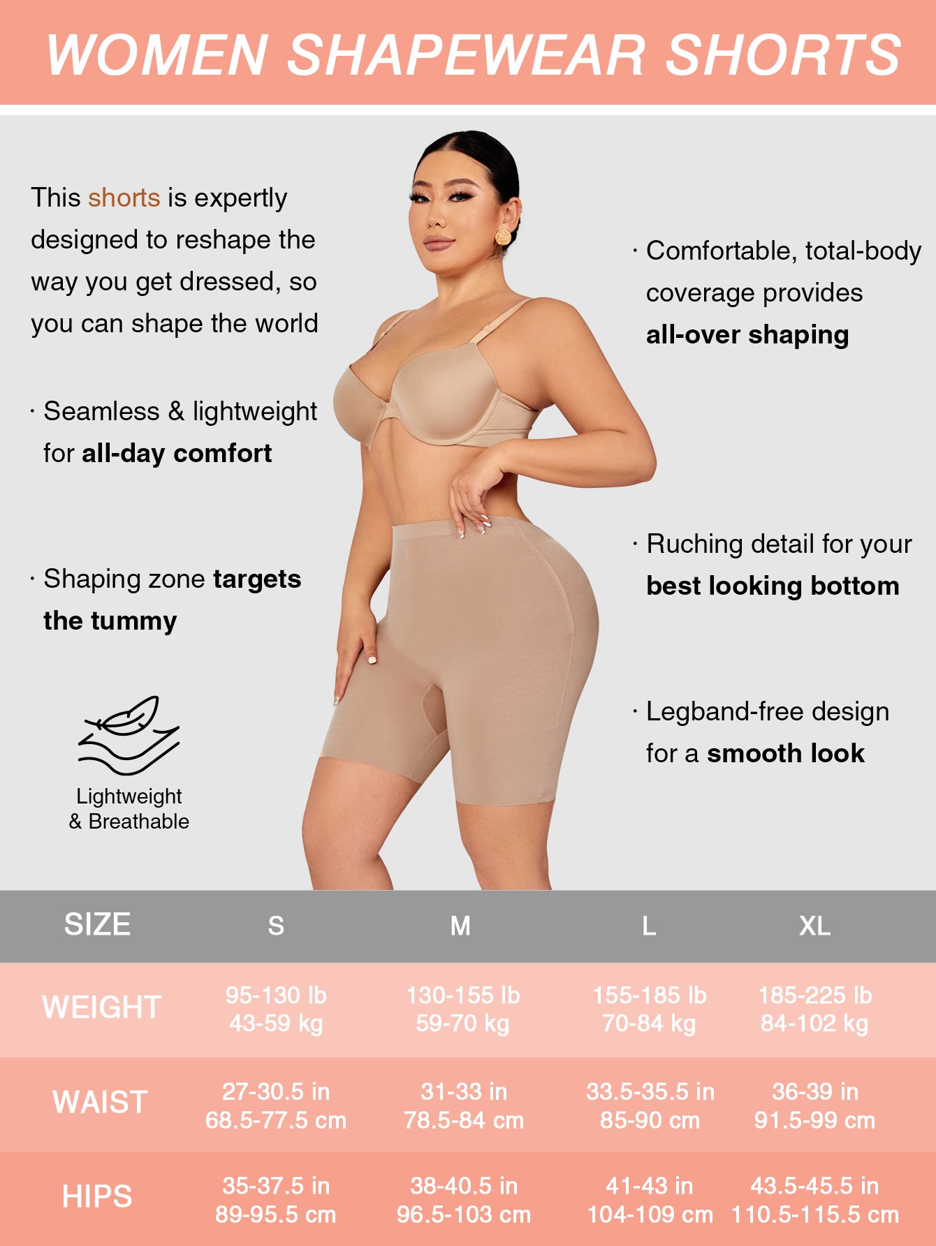 Sheer Sculpt Shaping Boyshorts Panties for Women Slip Shorts Underwear