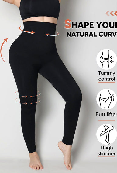 High Waisted Tummy Control Tights Workout Gym Yoga Pants Compression Leggings