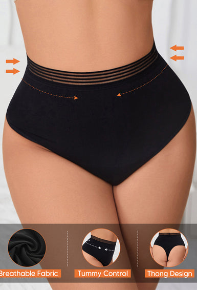 Thong Panty Slimmer Body Shaper Invisible Under Clothes Seamless Underwear