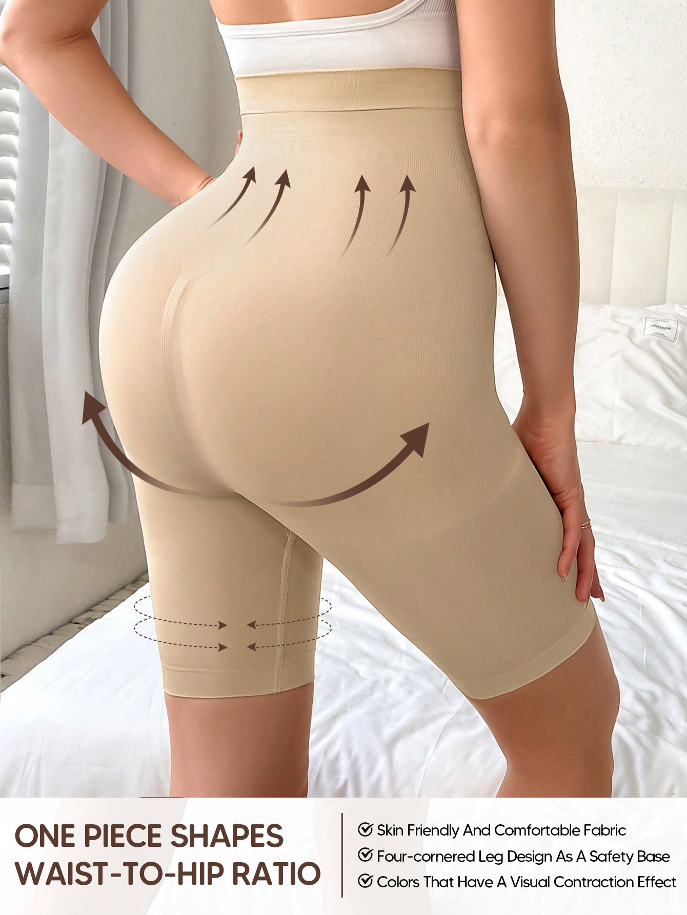 Women’s Slip Shorts for Under Dresses  Shapewear Shorts Thigh Slimmer Girdles