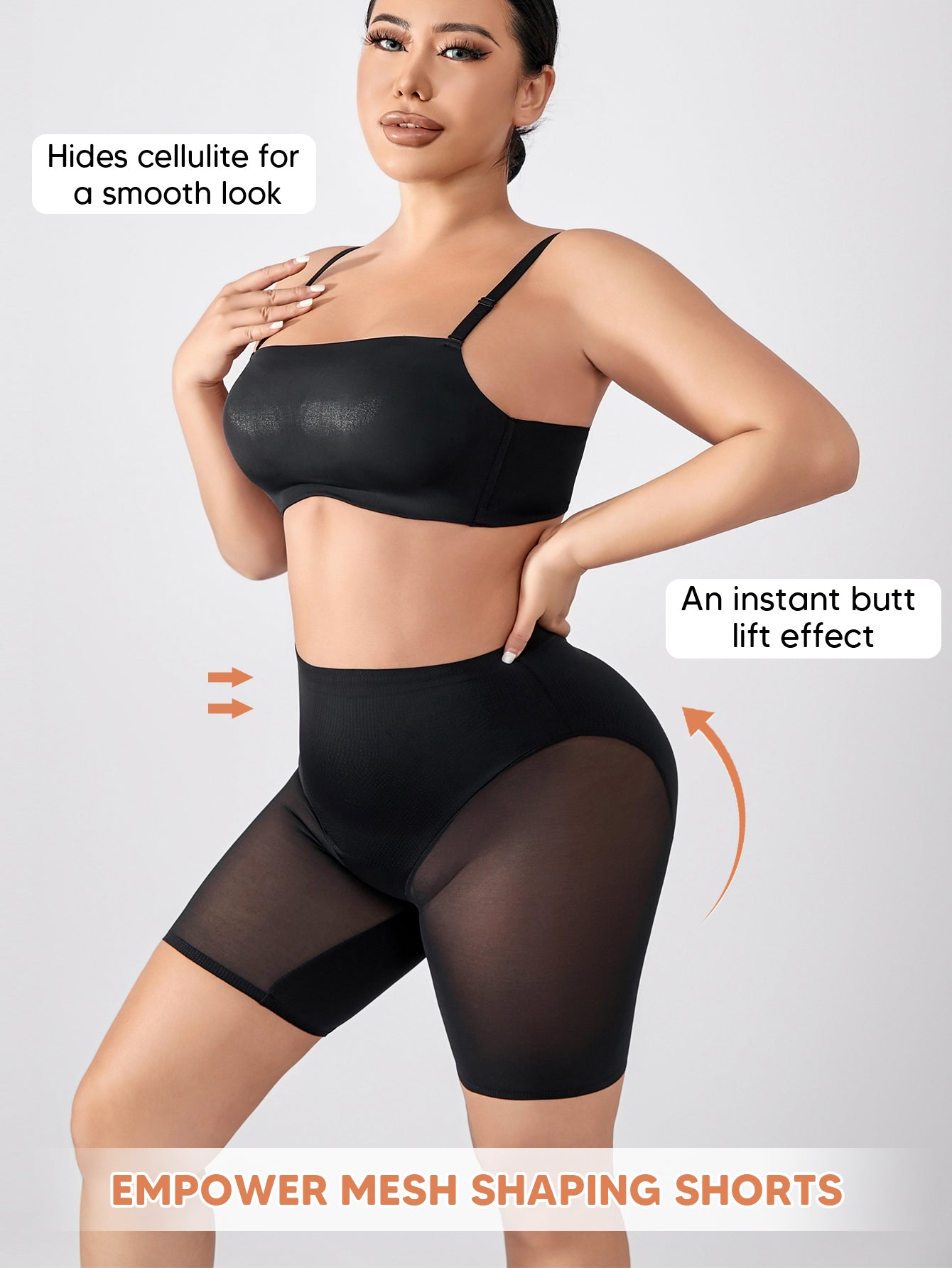 Plus Size Women Tummy Control Girdle Body Shaper for Under Dresses High Waist Fajas