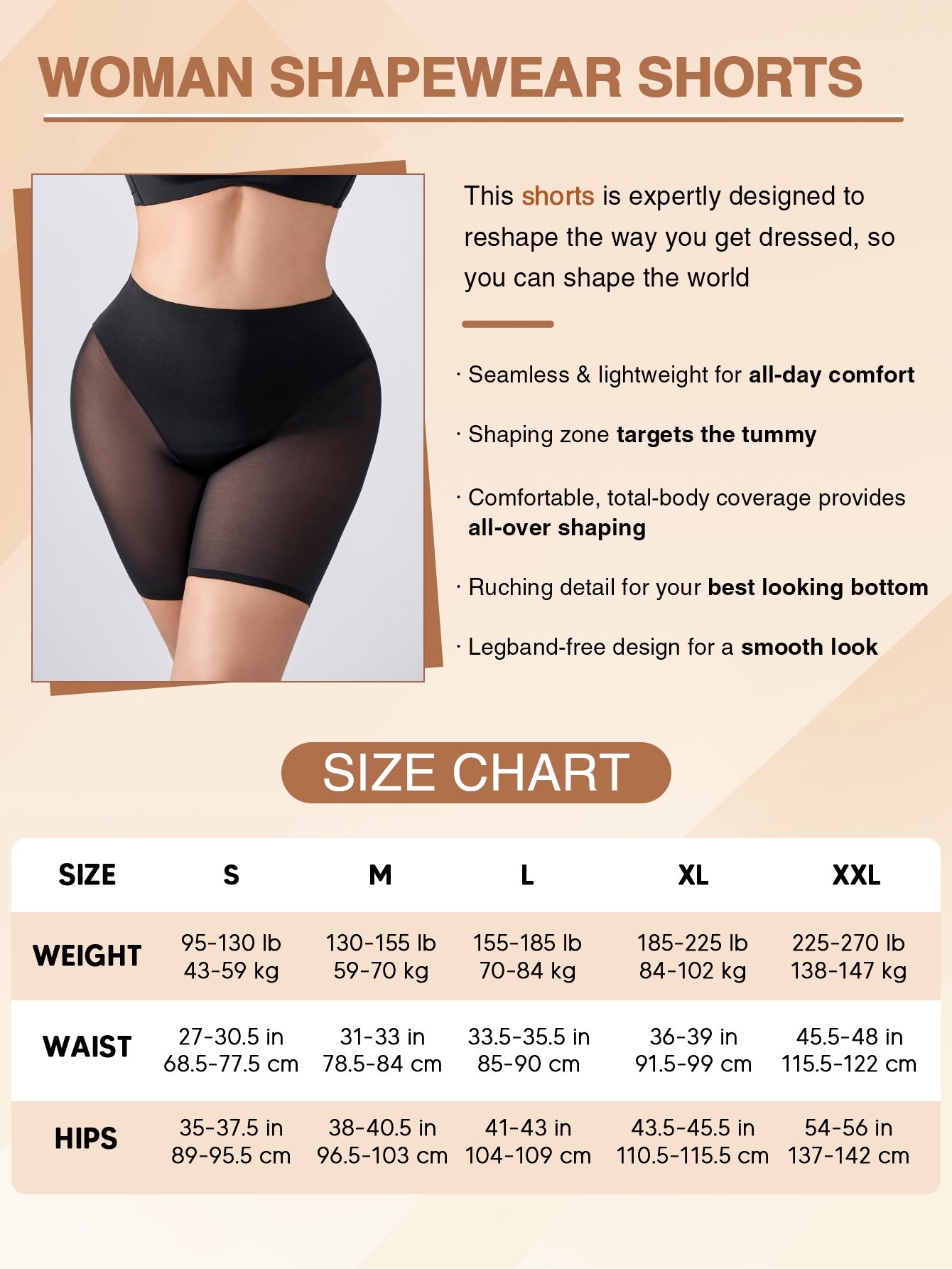 Plus Size Women Tummy Control Girdle Body Shaper for Under Dresses High Waist Fajas