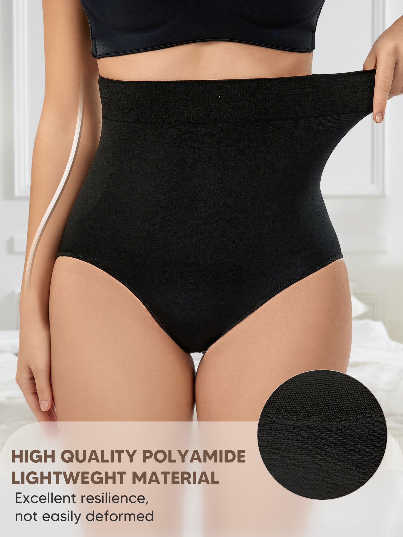 Seamless High Waist Lightweight Sculpting Panties Underwear For Women