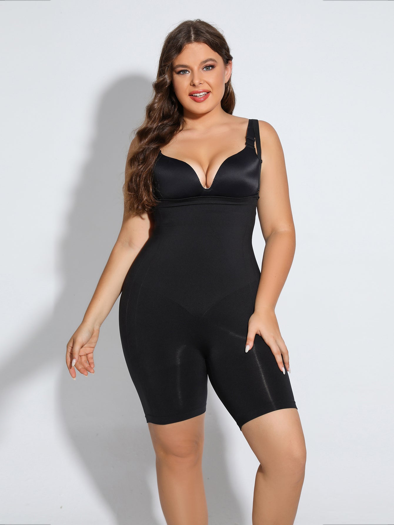 Plus Size Slimming Shapewear Shorts Under Dress Body Shaper Underwear