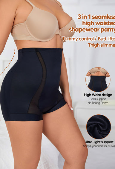 Tummy Control Shapewear Panties for Women High Waisted Underwear Panty Girdle