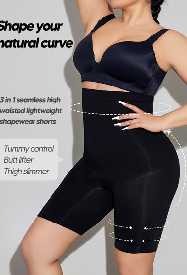 Seamless Shaping Boyshorts Panties for Women Comfy Under Dress Shapewear Shorts