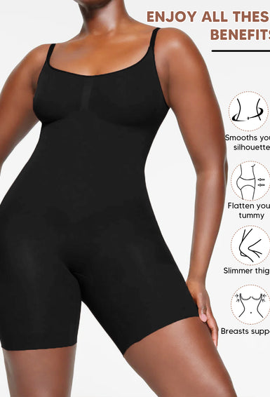 Full Body Shaper Jumpsuit Fajas Smoothing  Butt Lifter Thigh Slimmer Shorts