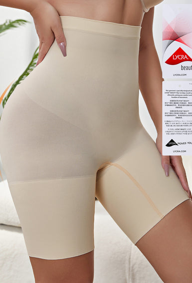 LYCRA 3-1 SHEER SCULPTING MID-THIGH  BODY SHAPER SHORTS