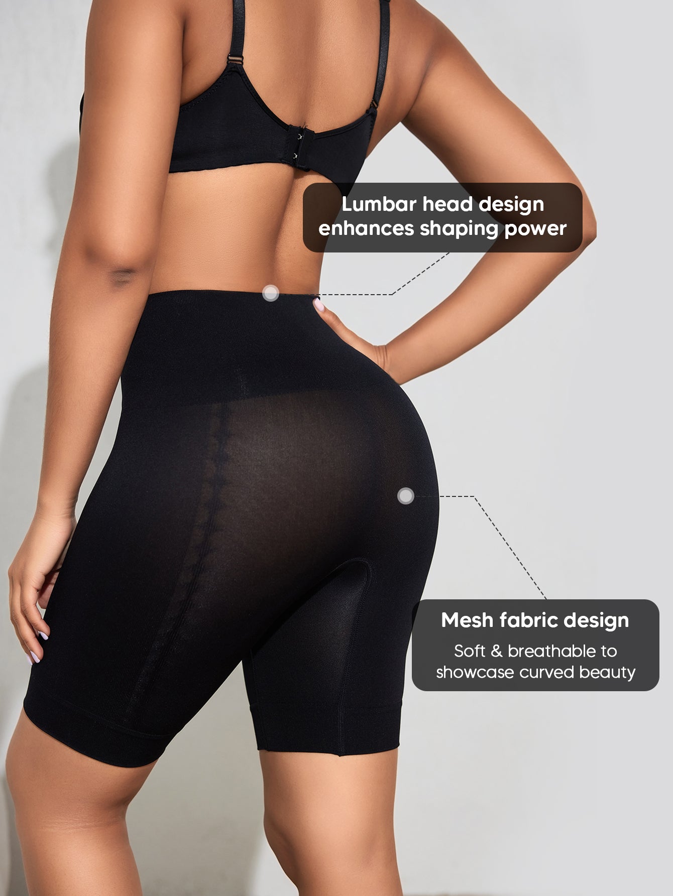 Slip Shaping Boyshorts All-Day Comfort No Show Look Under Dresses, Skirts & Pants