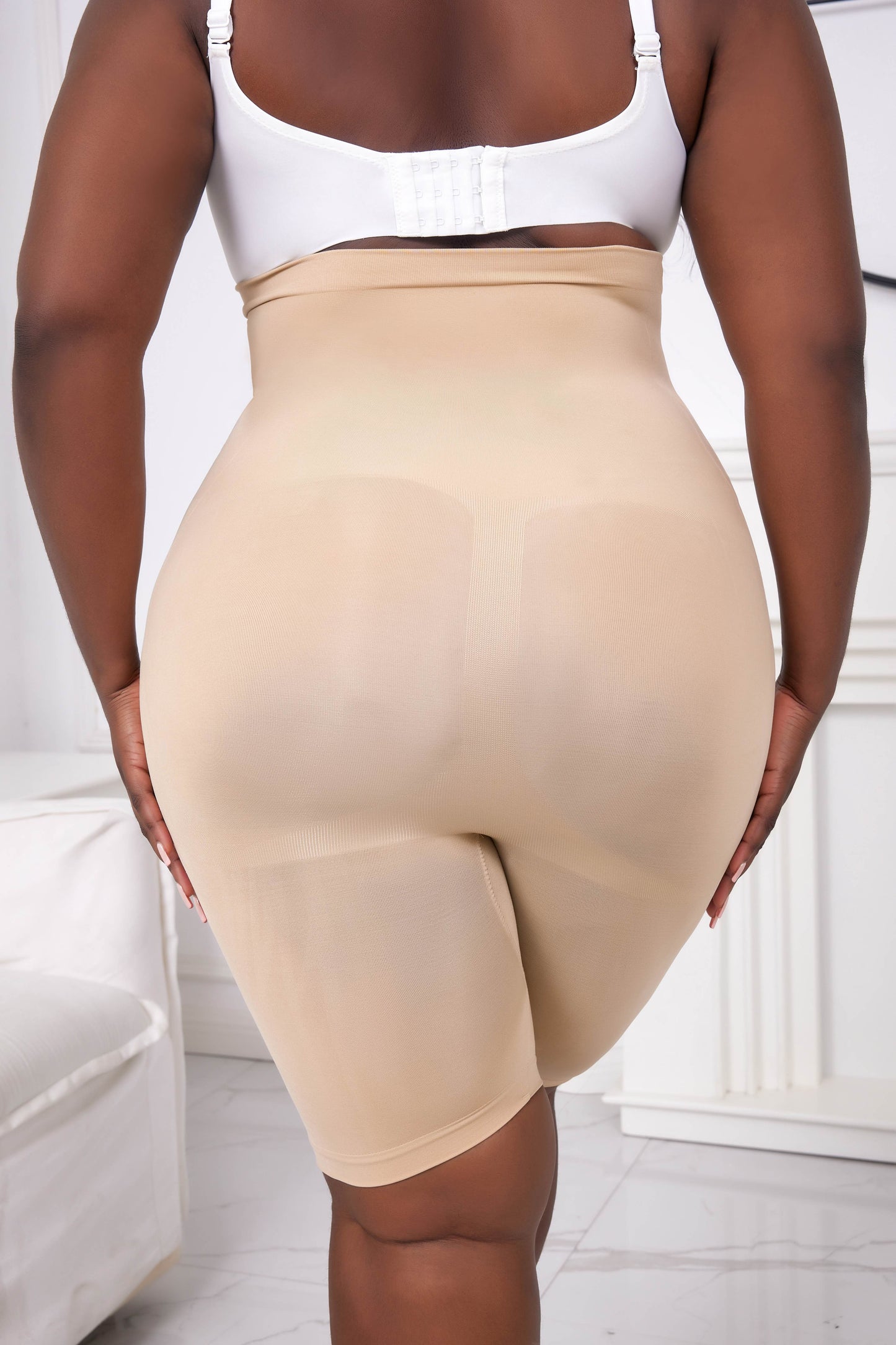 3 in 1 Seamless Slip Shorts For Plus Size Boyshorts Shapewear Girdles