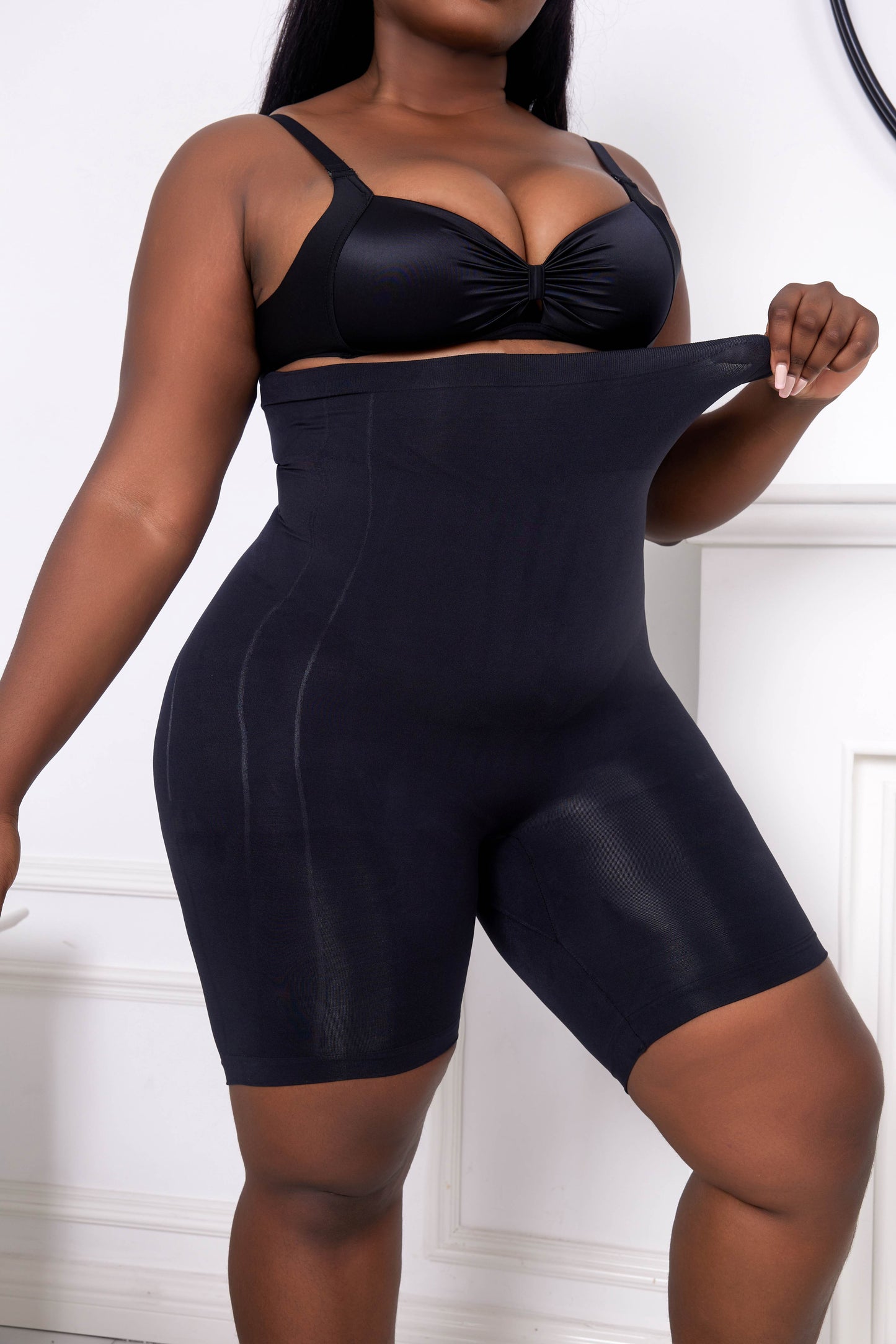 3 in 1 Seamless Slip Shorts For Plus Size Boyshorts Shapewear Girdles