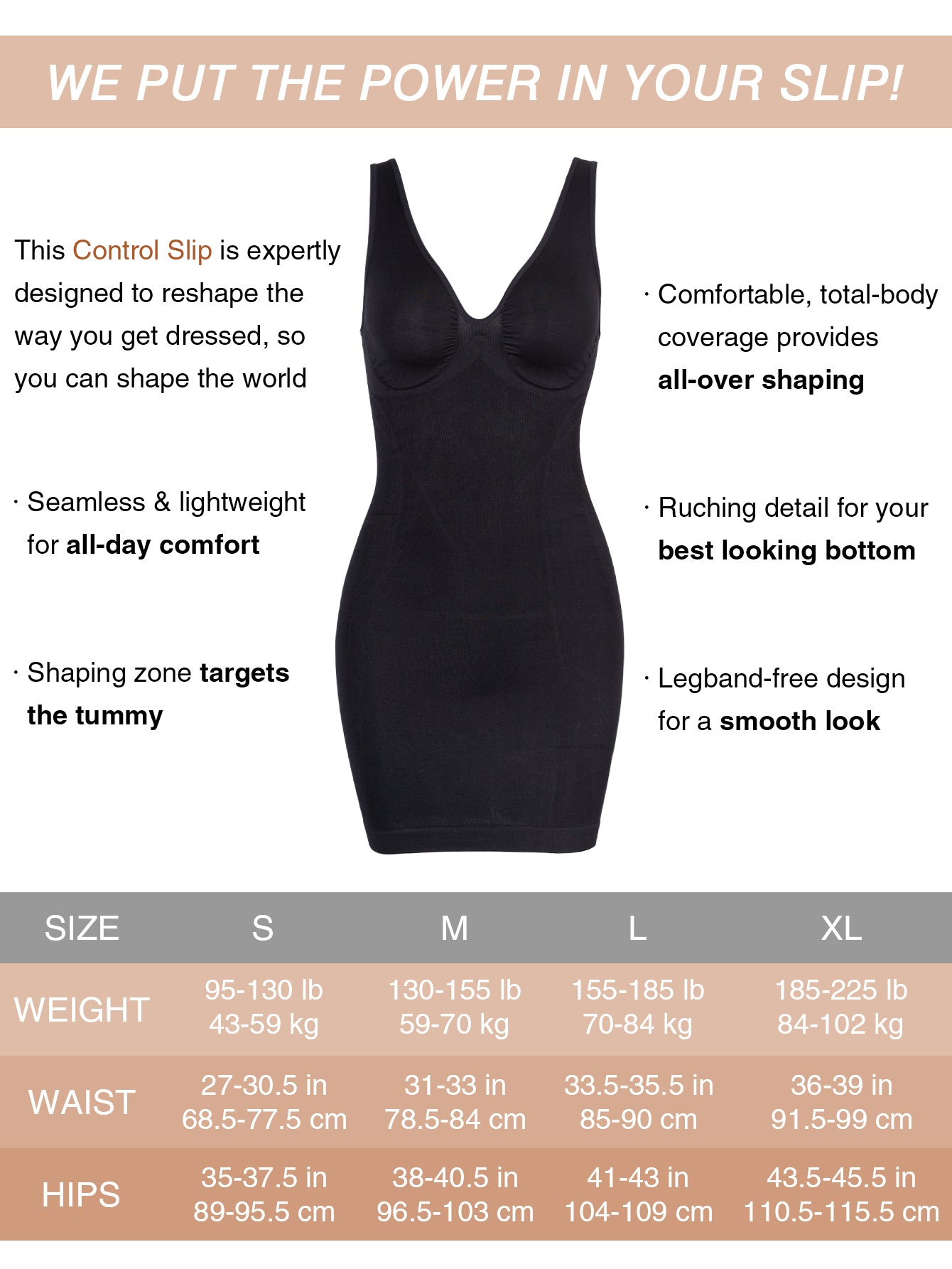 V-neck Seamless Comfortable Women Bodysuit Shapewear Dress