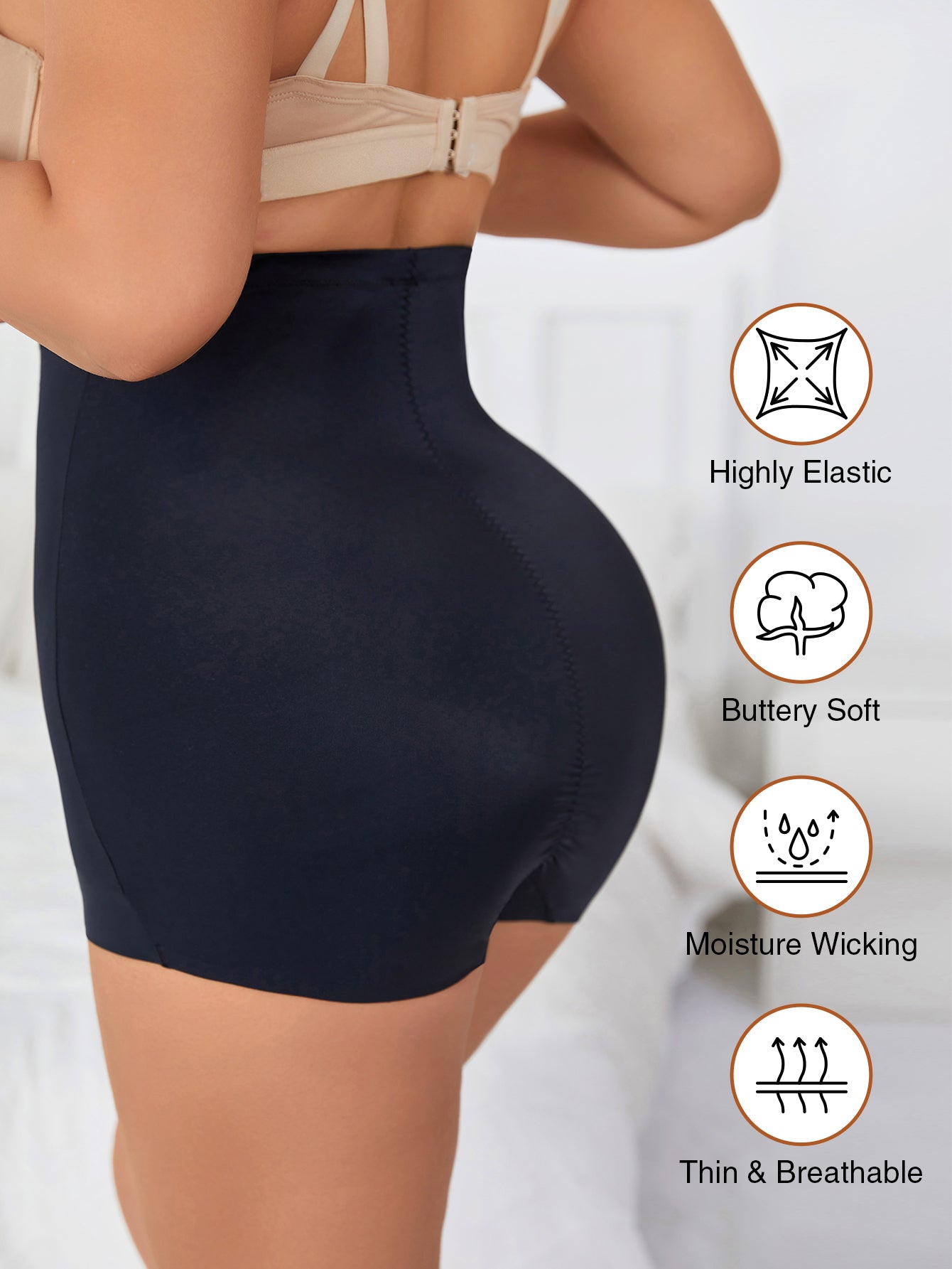 Tummy Control Shapewear Panties for Women High Waisted Underwear Panty Girdle