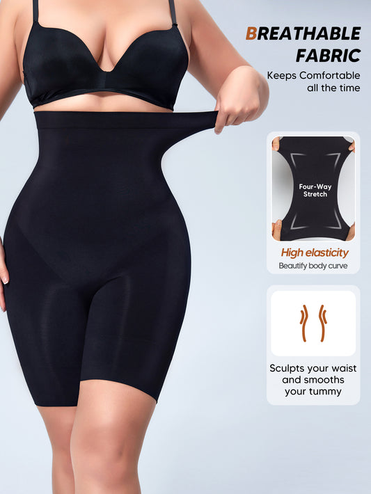 High Waisted Body Shaper Shorts Shapewear for Women Girdle Tummy Slimmer