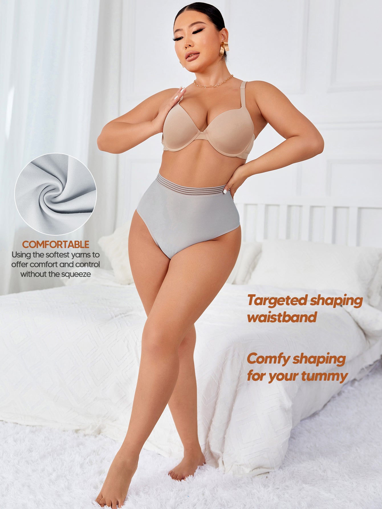 Thong Panty Slimmer Body Shaper Invisible Under Clothes Seamless Underwear