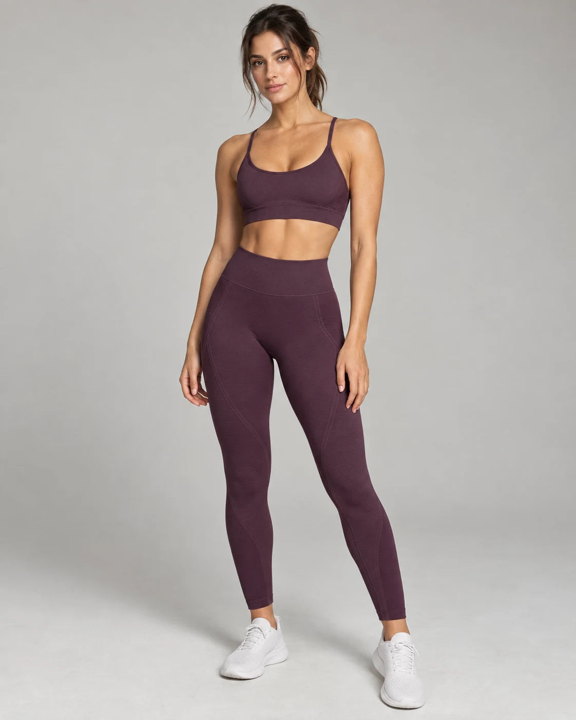 Sculpt Seamless Legging in Deep Plum